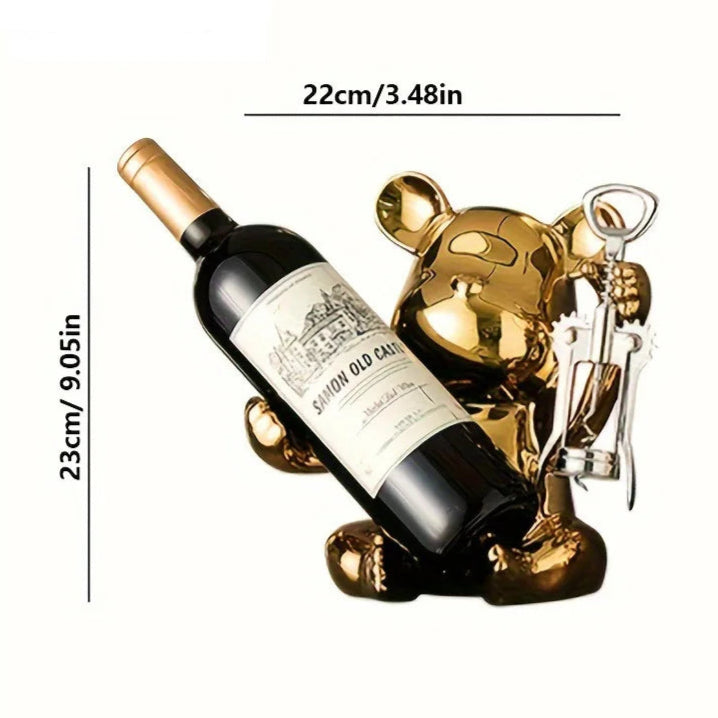 Skylar Wine Rack with Bottle Opener