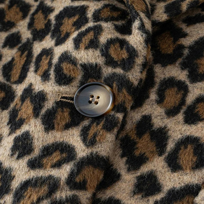 Savanna Leopard Print Blazer