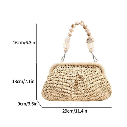 Halio Seaside Hobo Crossbody Straw Bag