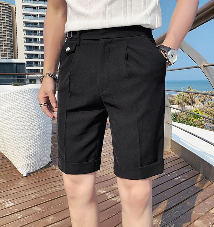 Sav II Pleated Shorts