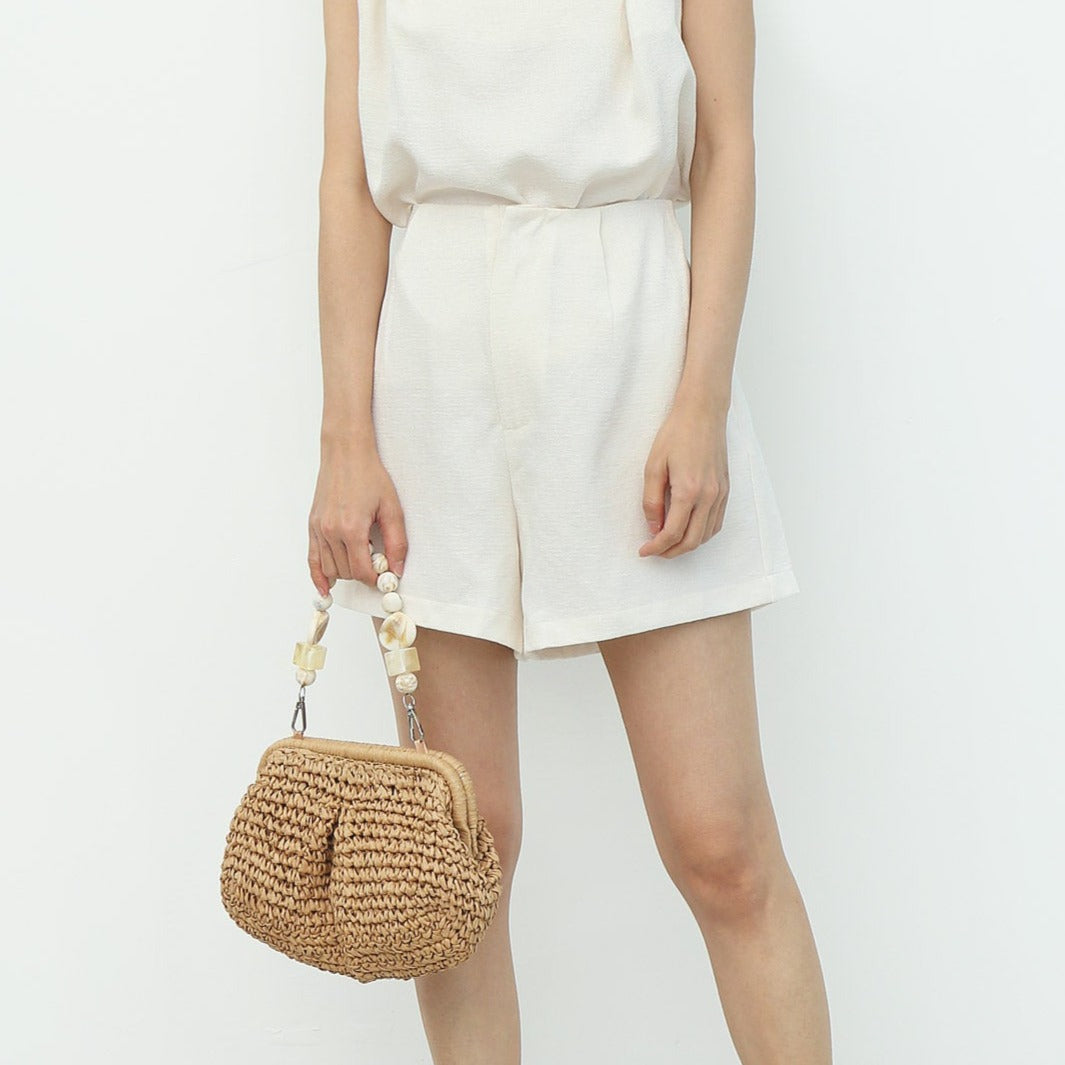 Halio Seaside Hobo Crossbody Straw Bag