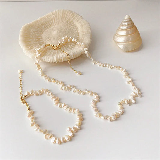 Farren Faux Pearl Necklace