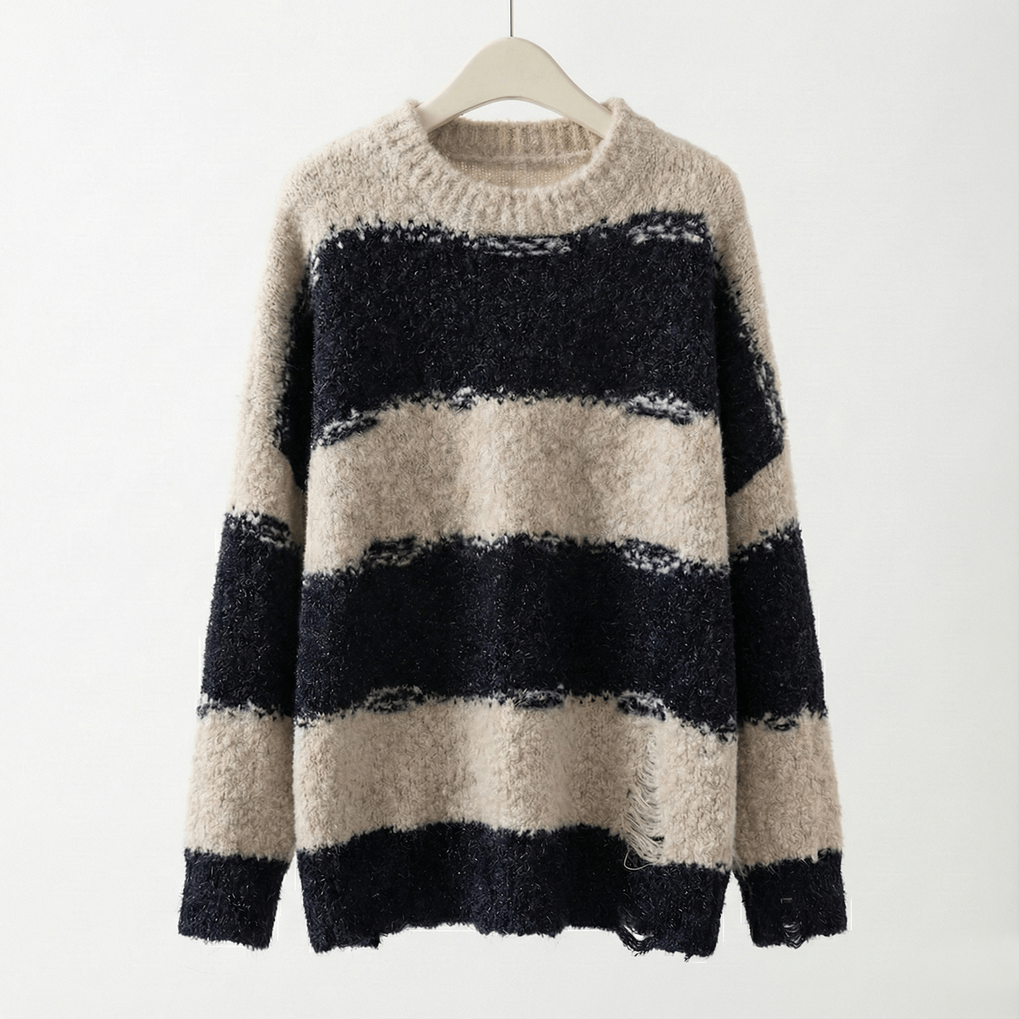 Marchella Stripe Relaxed Sweater