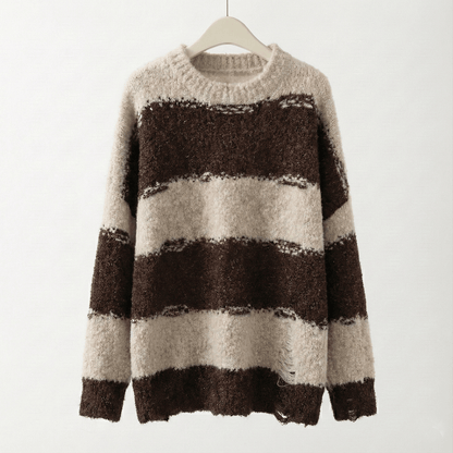 Marchella Stripe Relaxed Sweater