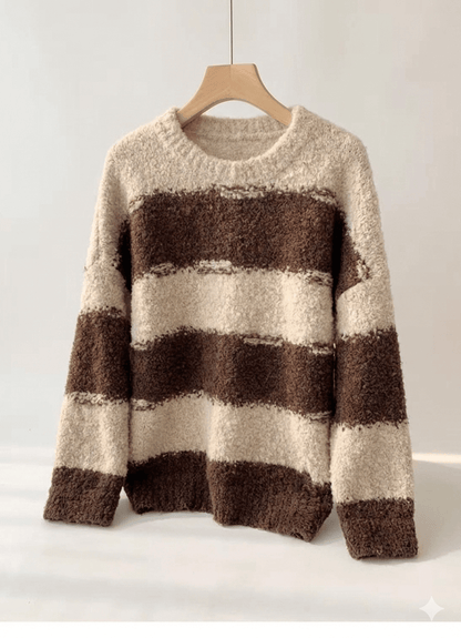 Marchella Stripe Relaxed Sweater
