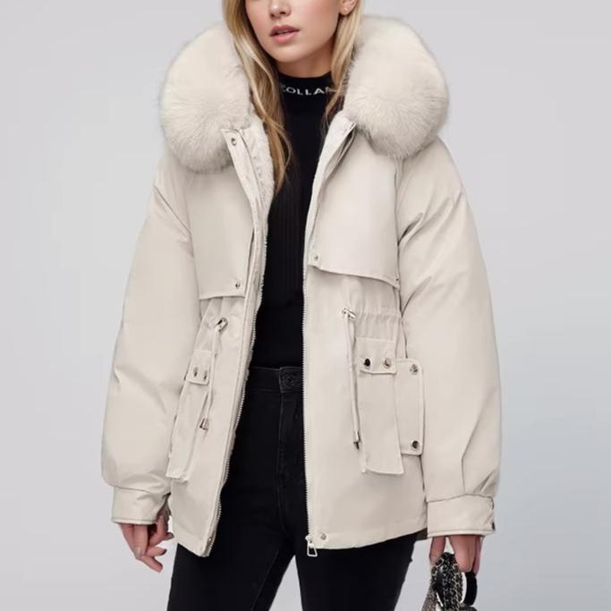 Oae Faux Fur Puffer Coat