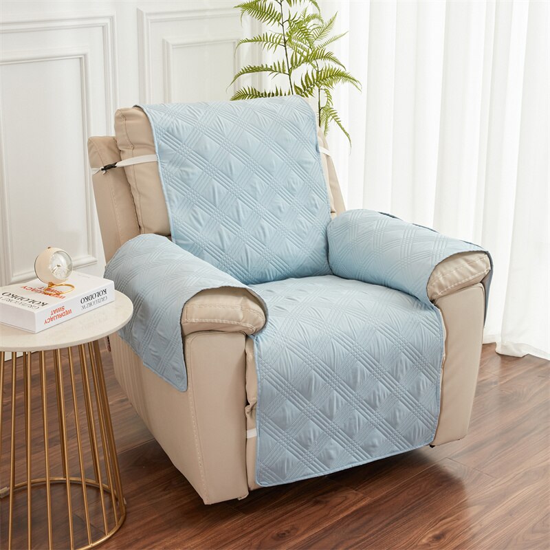 7 COLORS / Quilted Armchair Recliner Cover Couch Protector Sofa Throw For Couches Sectional Slipcover