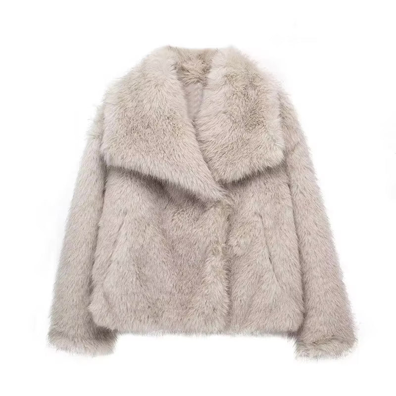 Hazel Faux Fur Coat