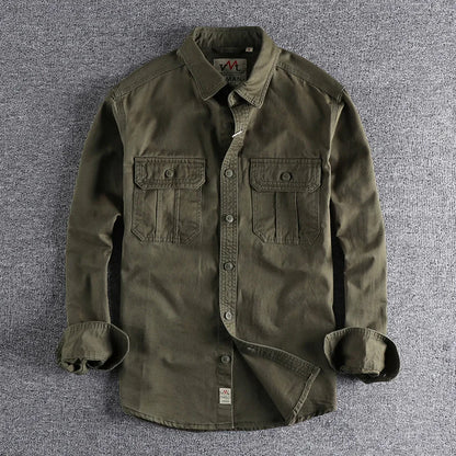 Terso Cotton Safari Shirt