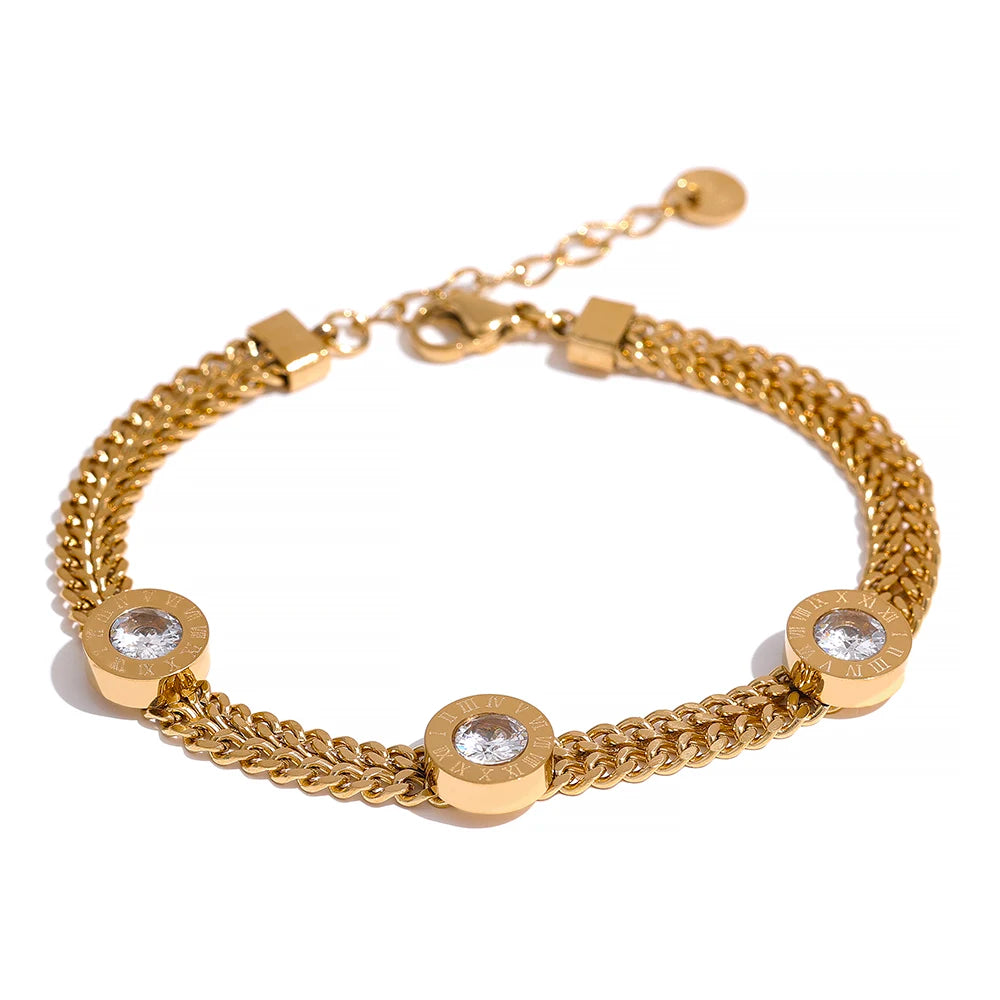 Camellia Chain Bracelet