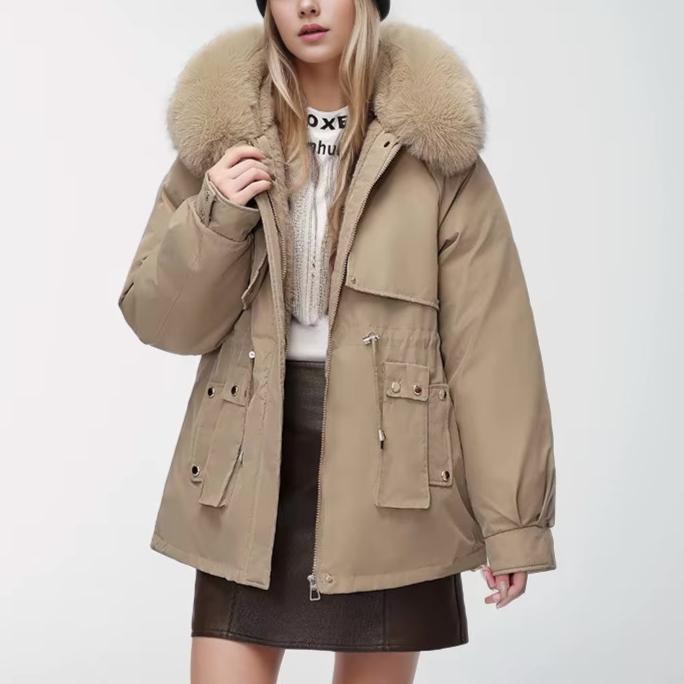 Oae Faux Fur Puffer Coat