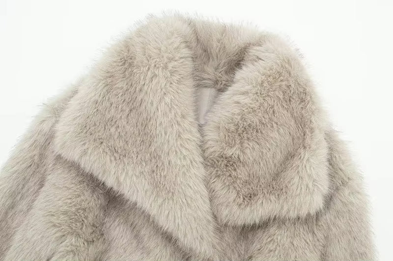 Hazel Faux Fur Coat