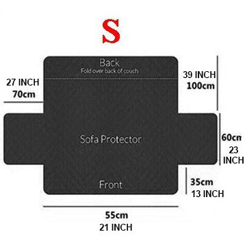 Housse de fauteuil inclinable matelassée, 7 couleurs, protection de canapé, jet de canapé pour canapés, housse sectionnelle