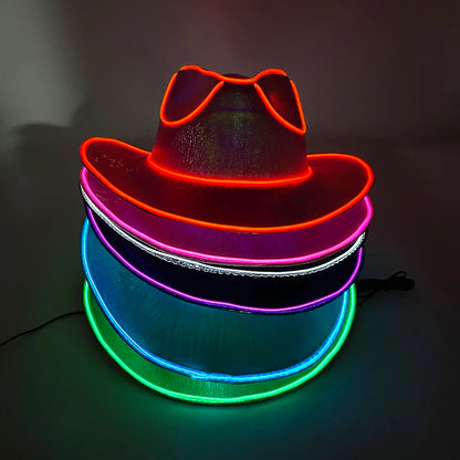 Cowboy LED Glowing Hat