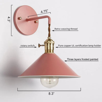 Pastels Wall Iron Light