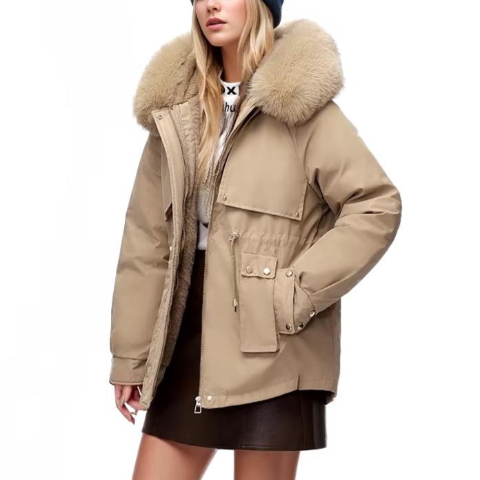 Oae Faux Fur Puffer Coat