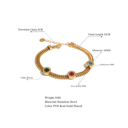 Camellia Chain Bracelet