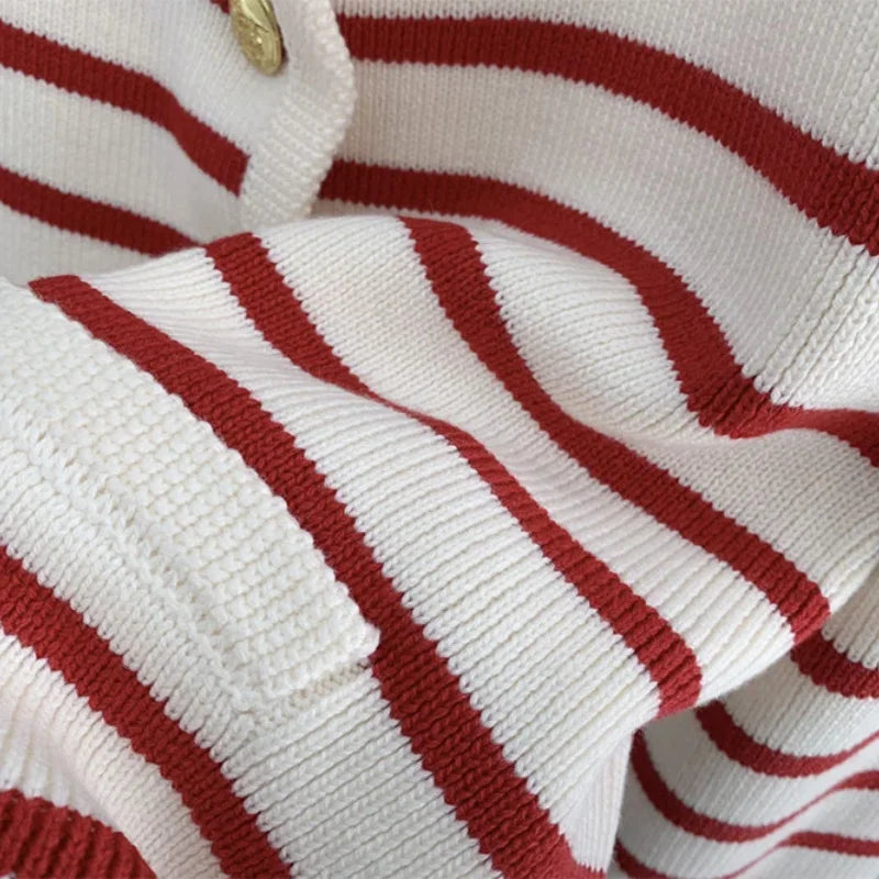 Newport Striped Cardigan