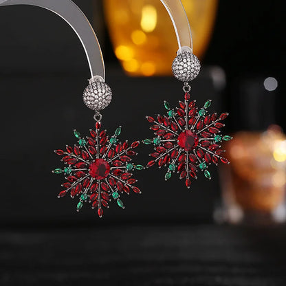 Isabella Snowflake Zirconia Earring