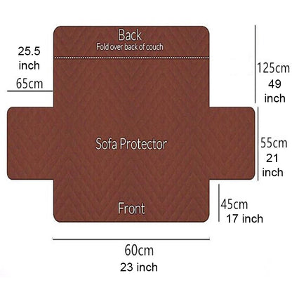 Housse de fauteuil inclinable matelassée, 6 couleurs, protection de canapé, jet de canapé pour canapés, housse sectionnelle