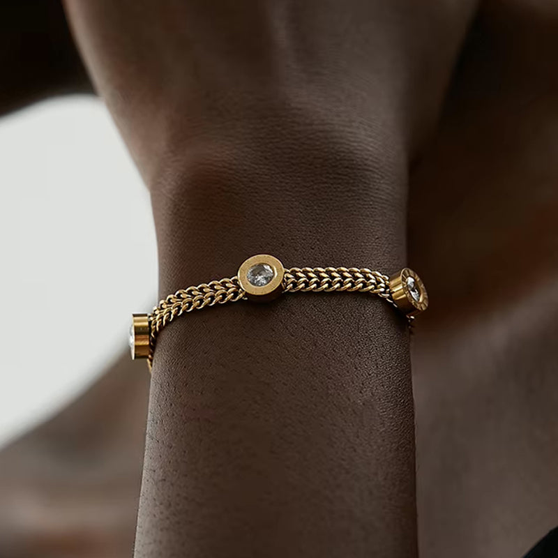 Camellia Chain Bracelet