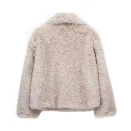 Hazel Faux Fur Coat