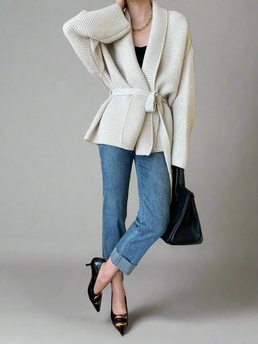 Leila Relaxed Knit Cardigan