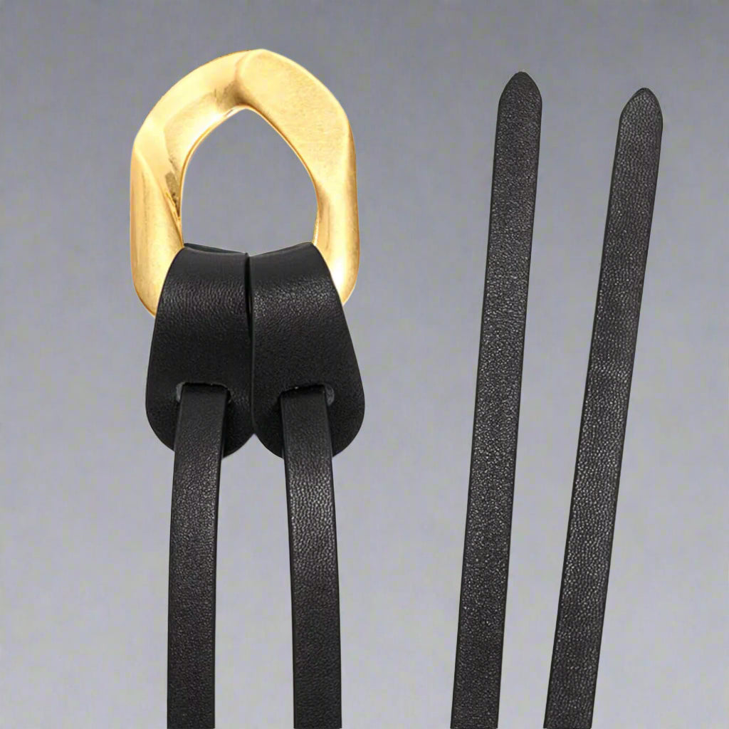 Hartley Leather Knot Belt