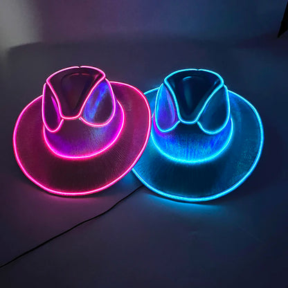 Cowboy LED Glowing Hat