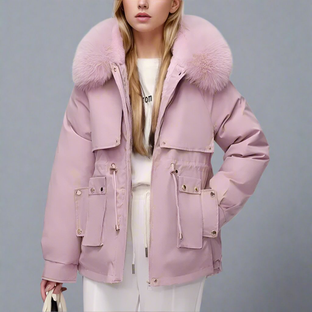 Oae Faux Fur Puffer Coat