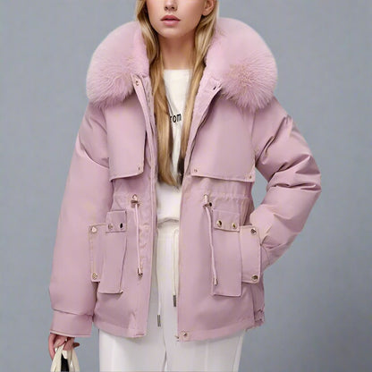 Oae Faux Fur Puffer Coat