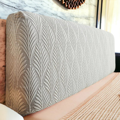 Burnout Elegance Headboard Wrap Cover Protector