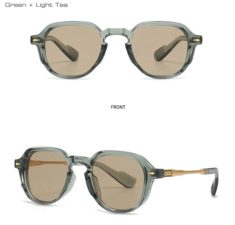 Claibo Hazel Glow Retro Sunglasses