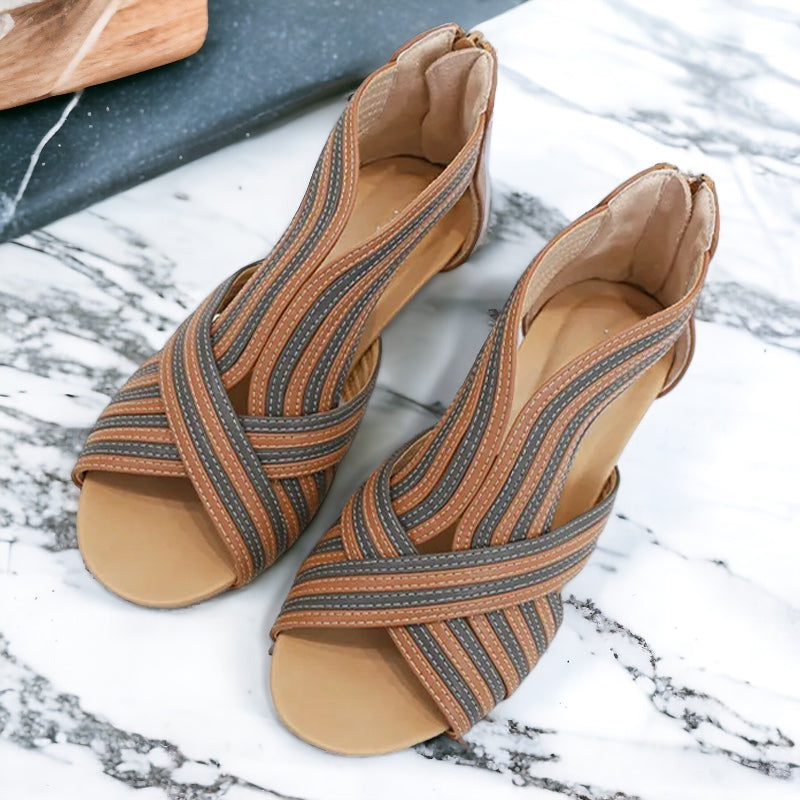 Soleil Wedge Heel Sandals