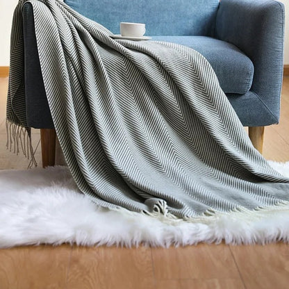 Cozy Spring Snuggle Sofa Couch Throw Blanket