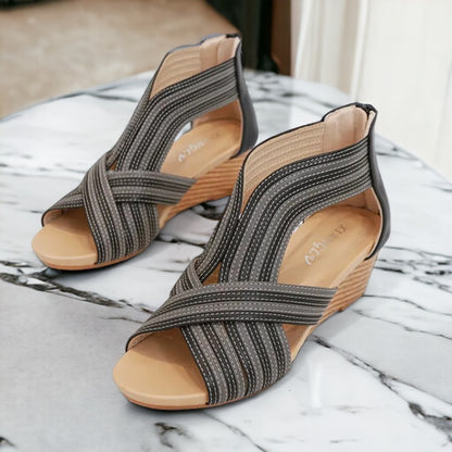 Soleil Wedge Heel Sandals