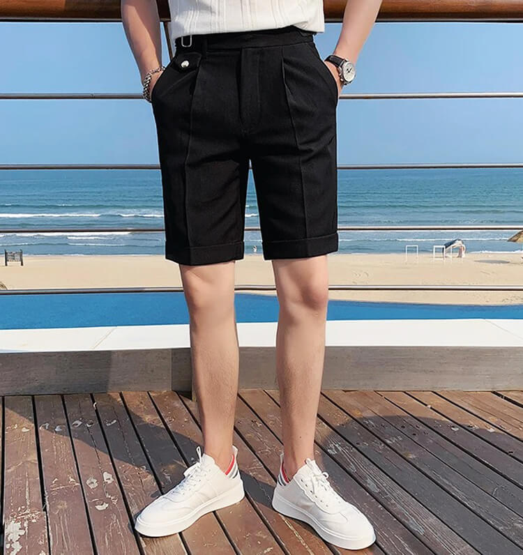 Sav II Pleated Shorts