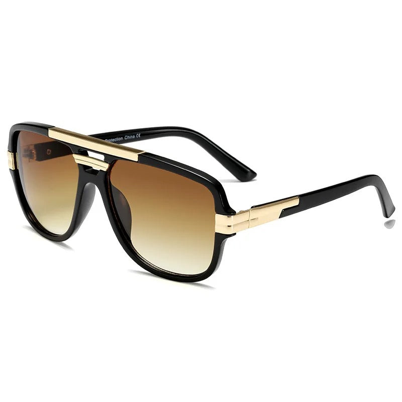 RetroChic Aviator Sunglasses