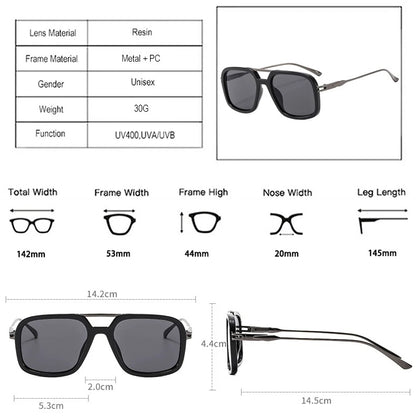 UrbanEdge Aviator Sunglasses