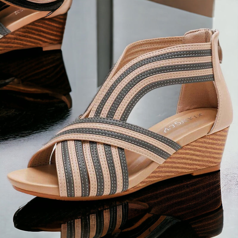 Soleil Wedge Heel Sandals