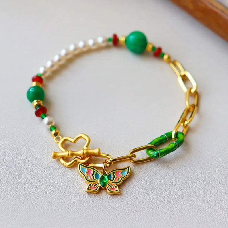 Titkos Enamel Chain Bracelet