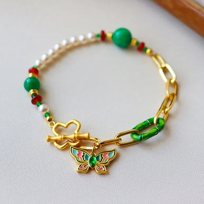 Titkos Enamel Chain Bracelet