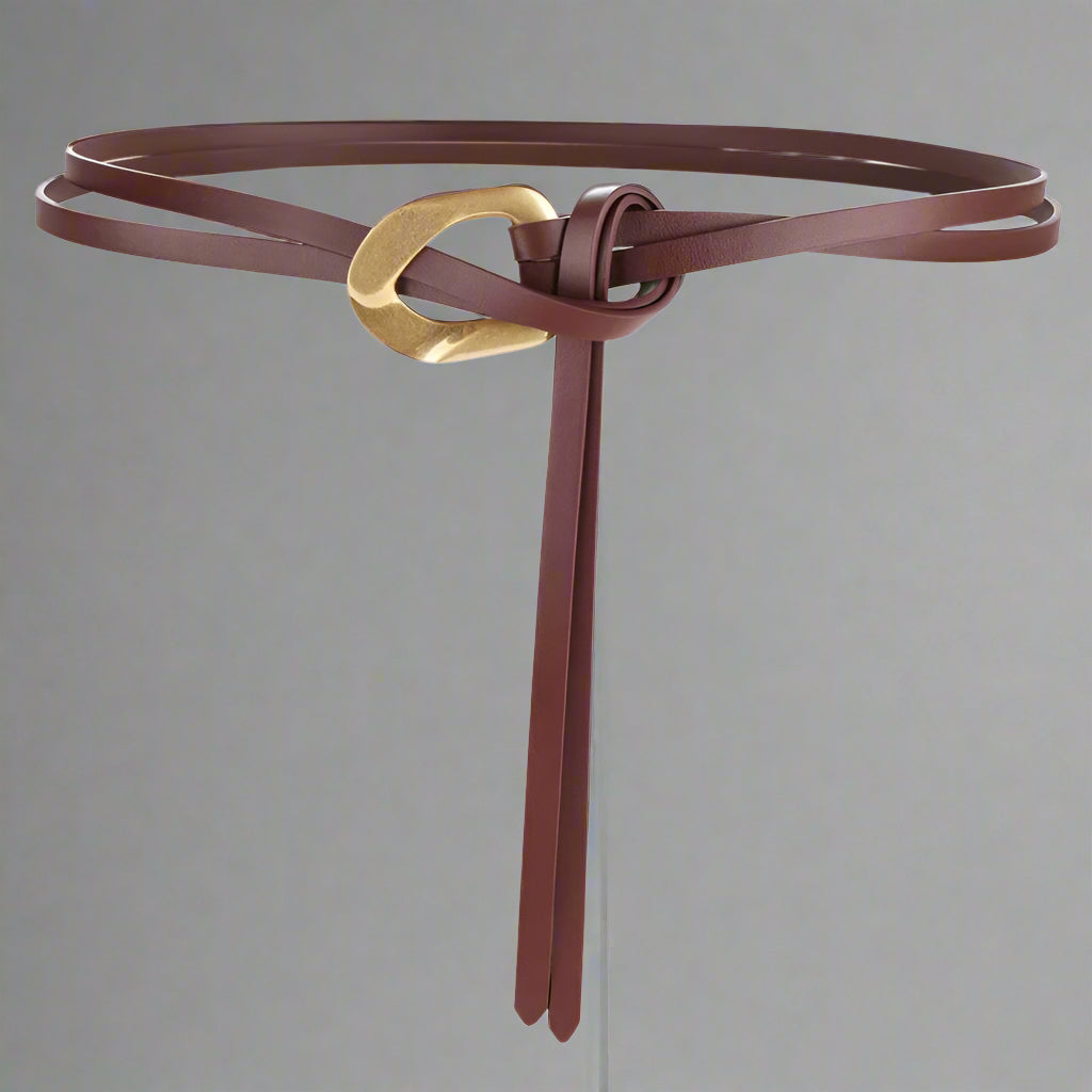 Hartley Leather Knot Belt