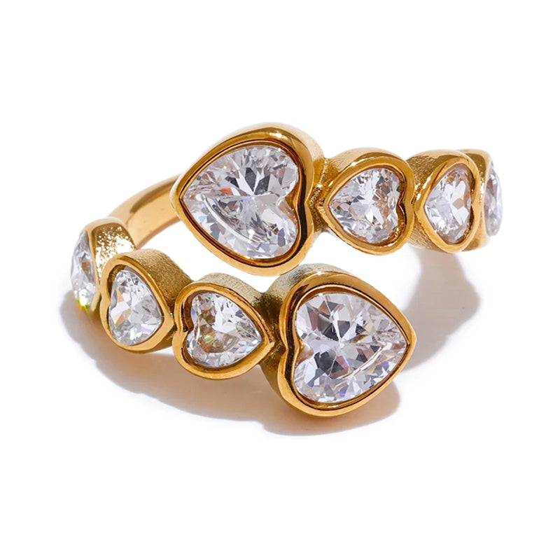 Agavé Multi Gem Open Ring