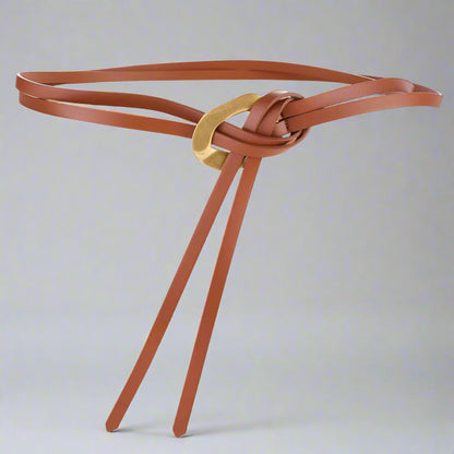 Hartley Leather Knot Belt