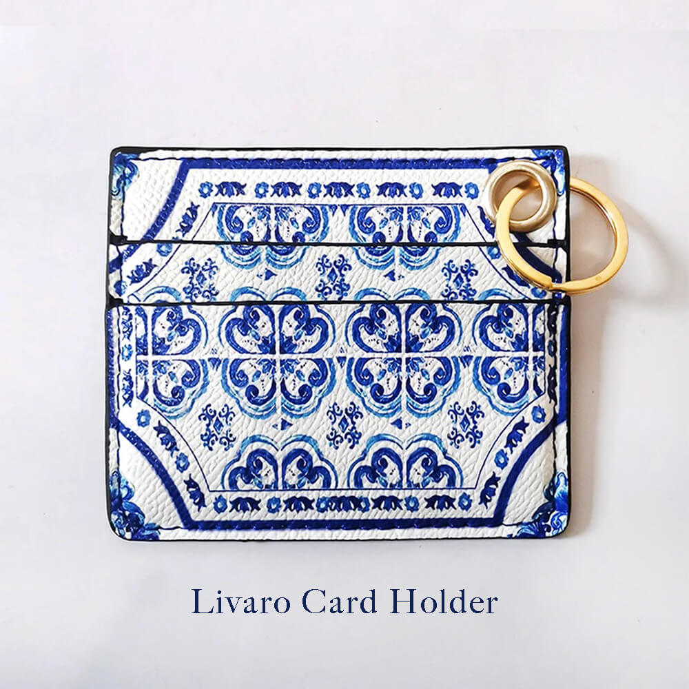 Livaro Design Card Holder With Key Ring