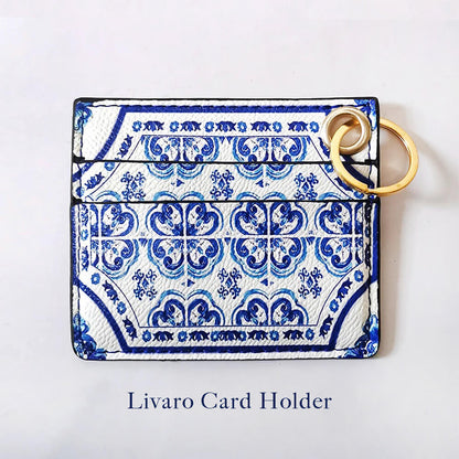 Livaro Design Card Holder With Key Ring