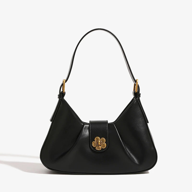 NoirLuxe Shoulder Hobo Bag