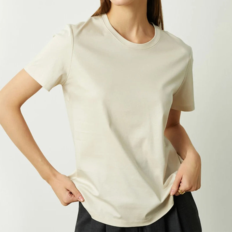 Made Silk Cotton Classic Boyfriend T-Shirt