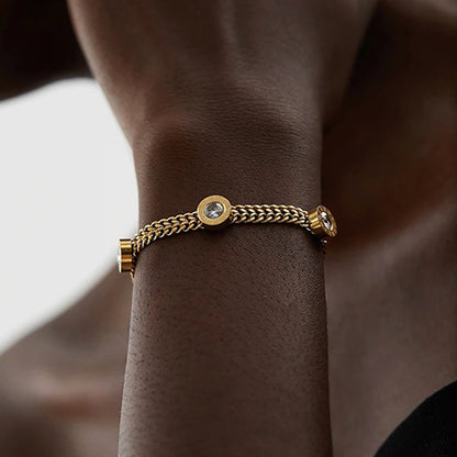 Camellia Chain Bracelet